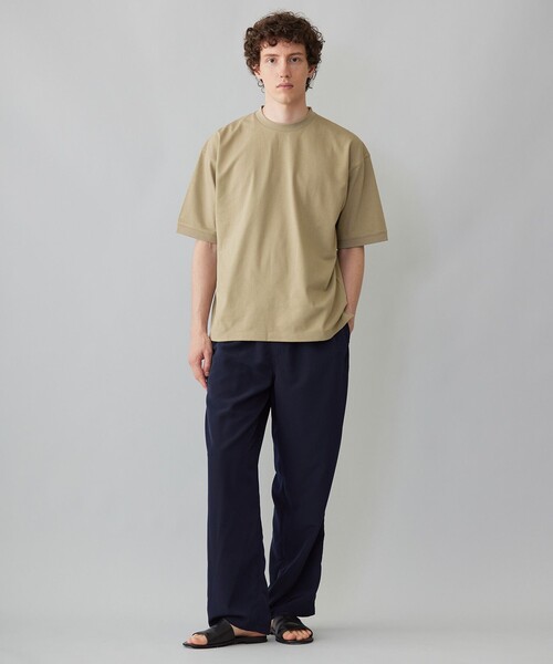 UNFILO(アンフィーロ)の「PLAX カノコ TEE(Tシャツ/カットソー・メンズ・スモーキーグリーン系/ネイビー系・SMALL/LARGE/X-LARGE/MEDIUM)」の5枚目の写真