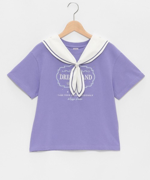 【セール】3WAYセーラーTシャツ（Tシャツ/カットソー）｜mezzo piano Junior（メゾピアノジュニア）