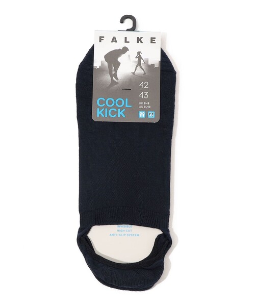 FALKE（ファルケ）の「FALKE COOL KICK INVISIBLE インビジブルソックス（ソックス/靴下・メンズ・ネイビー/ブラック/チャコールグレー/ホワイト・FREE）」の5枚目の写真