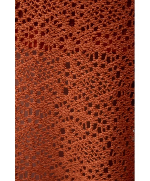 AZUL by moussy（アズールバイマウジー）の「レースワイドパンツ（その他パンツ・レディース・アイボリー/ブラック/オレンジ・MEDIUM/SMALL）」の14枚目の写真