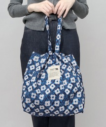 kippis（キッピス）の「北欧系 総柄 2WAY 巾着 トートバッグ パッカブル仕様（トートバッグ）」