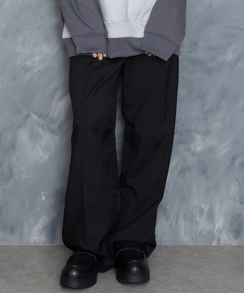 【セール】two tuck loose slacks/ツータック ルーズ スラックス（スラックス）｜Starting Over（スターティングオーバー）