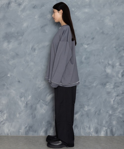 【セール】two tuck loose slacks/ツータック ルーズ スラックス（スラックス）｜Starting Over（スターティングオーバー）