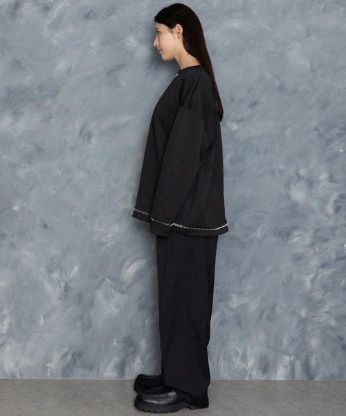 【セール】two tuck loose slacks/ツータック ルーズ スラックス（スラックス）｜Starting Over（スターティングオーバー）