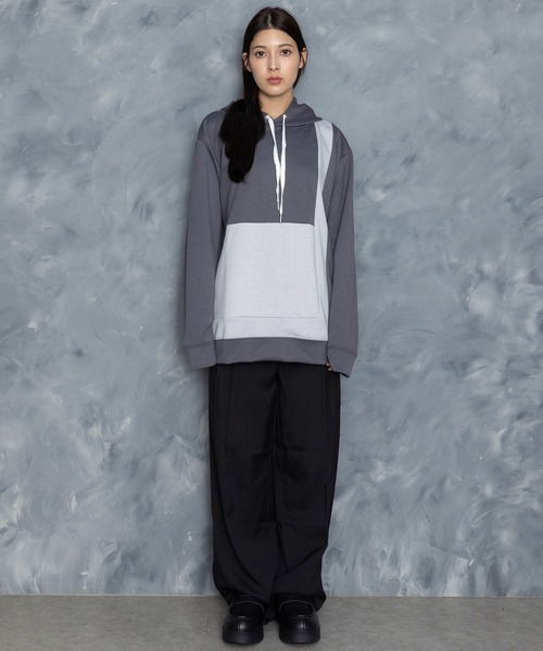 【セール】two tuck loose slacks/ツータック ルーズ スラックス（スラックス）｜Starting Over（スターティングオーバー）
