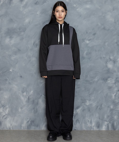 【セール】two tuck loose slacks/ツータック ルーズ スラックス（スラックス）｜Starting Over（スターティングオーバー）