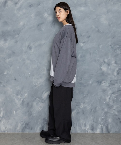 【セール】two tuck loose slacks/ツータック ルーズ スラックス（スラックス）｜Starting Over（スターティングオーバー）