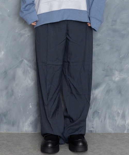 【セール】two tuck loose slacks/ツータック ルーズ スラックス（スラックス）｜Starting Over（スターティングオーバー）
