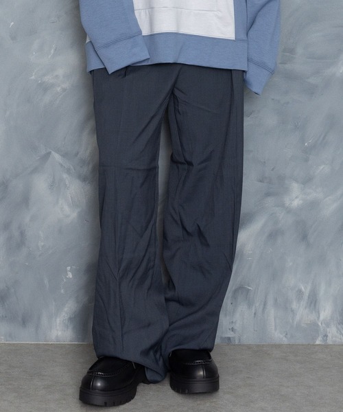【セール】two tuck loose slacks/ツータック ルーズ スラックス（スラックス）｜Starting Over（スターティングオーバー）