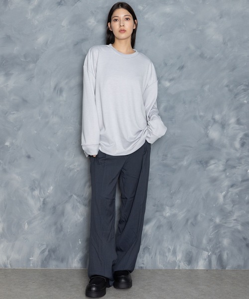 【セール】two tuck loose slacks/ツータック ルーズ スラックス（スラックス）｜Starting Over（スターティングオーバー）