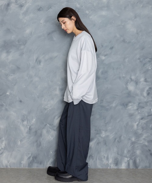 【セール】two tuck loose slacks/ツータック ルーズ スラックス（スラックス）｜Starting Over（スターティングオーバー）