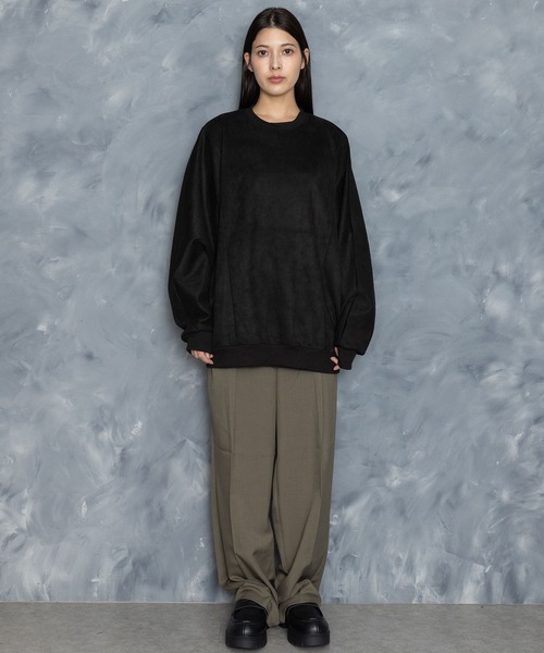 【セール】two tuck loose slacks/ツータック ルーズ スラックス（スラックス）｜Starting Over（スターティングオーバー）