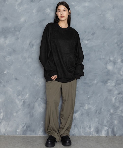 【セール】two tuck loose slacks/ツータック ルーズ スラックス（スラックス）｜Starting Over（スターティングオーバー）