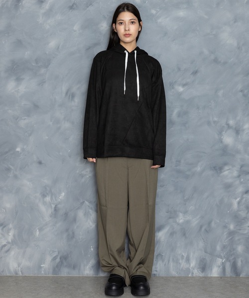 【セール】two tuck loose slacks/ツータック ルーズ スラックス（スラックス）｜Starting Over（スターティングオーバー）
