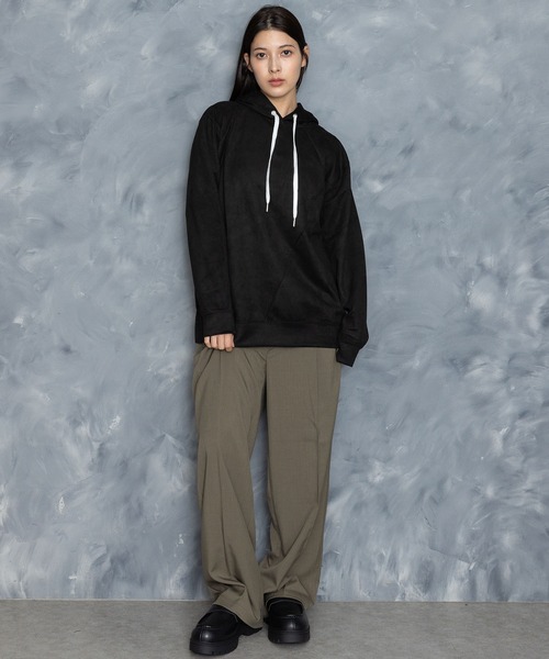 【セール】two tuck loose slacks/ツータック ルーズ スラックス（スラックス）｜Starting Over（スターティングオーバー）