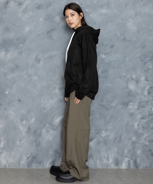 【セール】two tuck loose slacks/ツータック ルーズ スラックス（スラックス）｜Starting Over（スターティングオーバー）