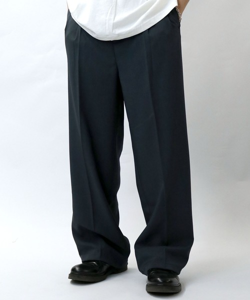 【セール】two tuck loose slacks/ツータック ルーズ スラックス（スラックス）｜Starting Over（スターティングオーバー）