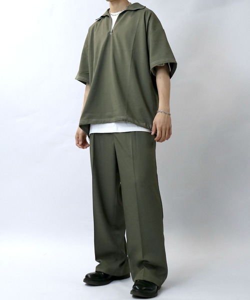 【セール】two tuck loose slacks/ツータック ルーズ スラックス（スラックス）｜Starting Over（スターティングオーバー）