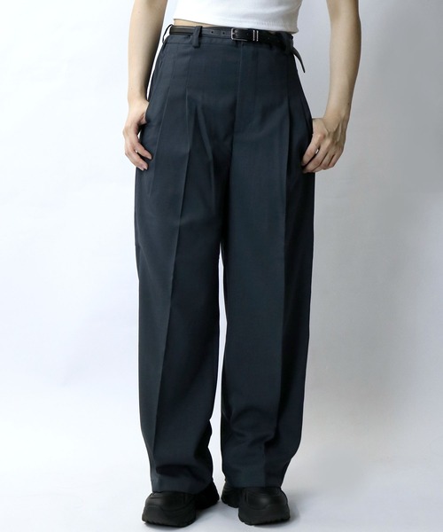 【セール】two tuck loose slacks/ツータック ルーズ スラックス（スラックス）｜Starting Over（スターティングオーバー）
