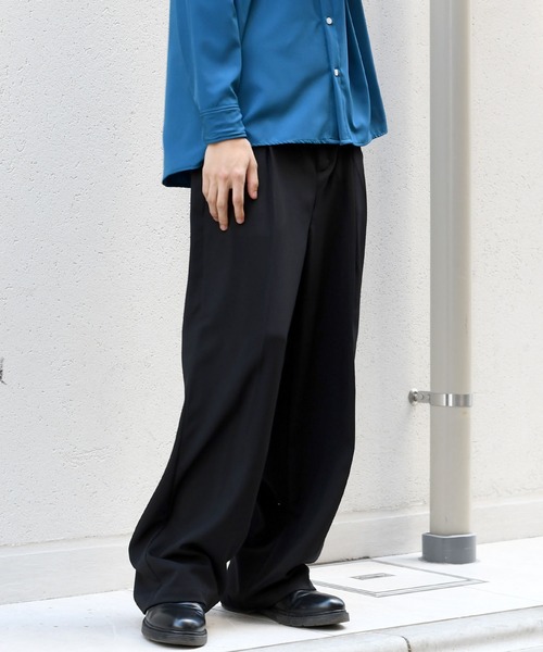 【セール】two tuck loose slacks/ツータック ルーズ スラックス（スラックス）｜Starting Over（スターティングオーバー）