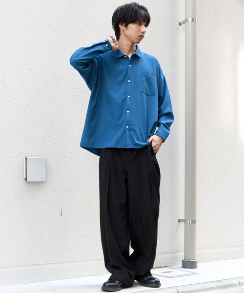 【セール】two tuck loose slacks/ツータック ルーズ スラックス（スラックス）｜Starting Over（スターティングオーバー）