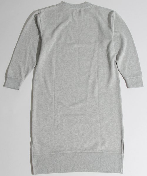 WEGO（ウィゴー）の「WEGO/ペンシルラインワンピース（ワンピース・レディース・ブラック/杢グレー・FREE）」の3枚目の写真