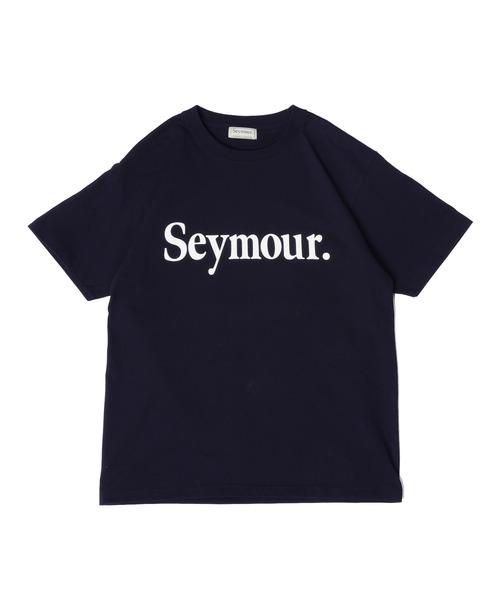 Seymour.(シーモア)の「"LOGO" HEAVY S/S T-SHIRT(Tシャツ/カットソー・メンズ・ネイビー/グレー/ホワイト・MEDIUM/LARGE/X-LARGE)」の3枚目の写真