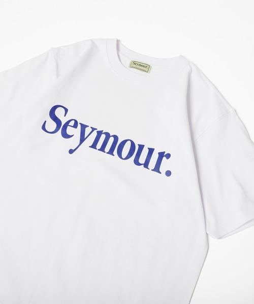 Seymour.(シーモア)の「"LOGO" HEAVY S/S T-SHIRT(Tシャツ/カットソー・メンズ・ネイビー/グレー/ホワイト・MEDIUM/LARGE/X-LARGE)」の4枚目の写真