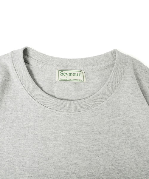 Seymour.(シーモア)の「"LOGO" HEAVY S/S T-SHIRT(Tシャツ/カットソー・メンズ・ネイビー/グレー/ホワイト・MEDIUM/LARGE/X-LARGE)」の16枚目の写真