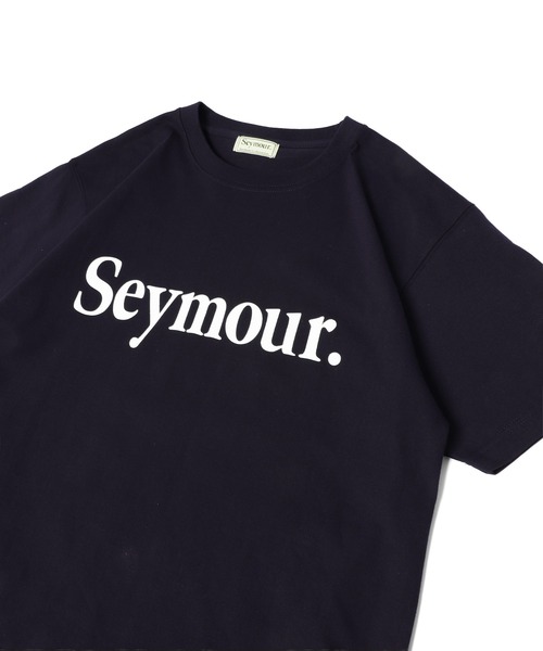 Seymour.(シーモア)の「"LOGO" HEAVY S/S T-SHIRT(Tシャツ/カットソー・メンズ・ネイビー/グレー/ホワイト・MEDIUM/LARGE/X-LARGE)」の9枚目の写真