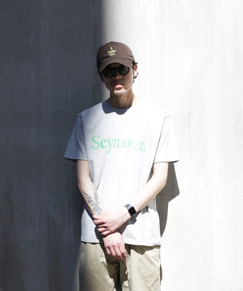 Seymour.(シーモア)の「"LOGO" HEAVY S/S T-SHIRT(Tシャツ/カットソー・メンズ・ネイビー/グレー/ホワイト・MEDIUM/LARGE/X-LARGE)」の7枚目の写真
