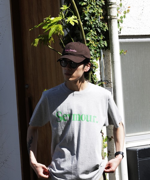 Seymour.(シーモア)の「"LOGO" HEAVY S/S T-SHIRT(Tシャツ/カットソー・メンズ・ネイビー/グレー/ホワイト・MEDIUM/LARGE/X-LARGE)」の22枚目の写真