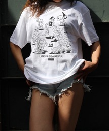 LIBERTY CITY（リバティシティ）の「【LIBERTY CITY/リバティーシティ】 [LIFE IS BEAUTIFUL] Tシャツ（Tシャツ/カットソー・メンズ）」