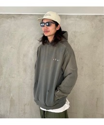 fridge（フリッジ）の「【BAL】バル BAL× fridge10th RUSSELL ATHLETIC HIGH COTTON DISTRESSED HOODIE（パーカー・メンズ）」