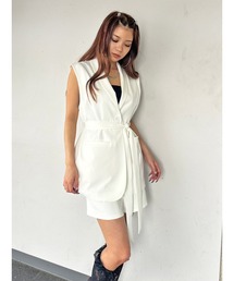 EGOIST | ベルト付テーラードベスト(ベスト)