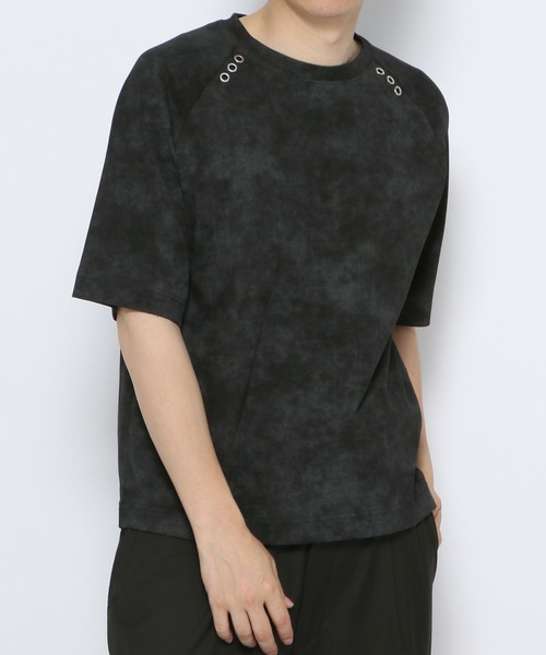 HARE（ハレ）の「コンパクトシルバーパーツカットソー(HARE)（Tシャツ/カットソー・メンズ・ブラック系その他/ホワイト/ブラック・FREE）」の13枚目の写真