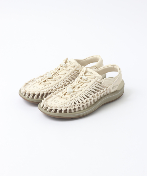 417 EDIFICE（フォーワンセブンエディフィス）の「KEEN (キーン) UNEEK（サンダル・メンズ・ホワイト/チャコールグレー/ブラック/ベージュ/カーキ/ブラック系その他・90/100/85/95/105/80）」の2枚目の写真