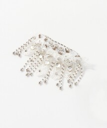 タナカダイスケ bijou barrette left Snow bijou barrette left(FREE WHITE): tanakadaisuke: WOMENS