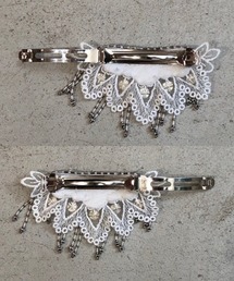 ヘアアクセサリー tanakadaisuke  bijou barrette Right tanakadaisuke ヘアクリップ 「tanakadaisuke/タナカダイスケ