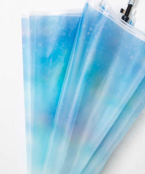 WEGO（ウィゴー）の「WEGO/ミルキートーン傘（長傘・レディース・パープル/ブルー・FREE）」の4枚目の写真