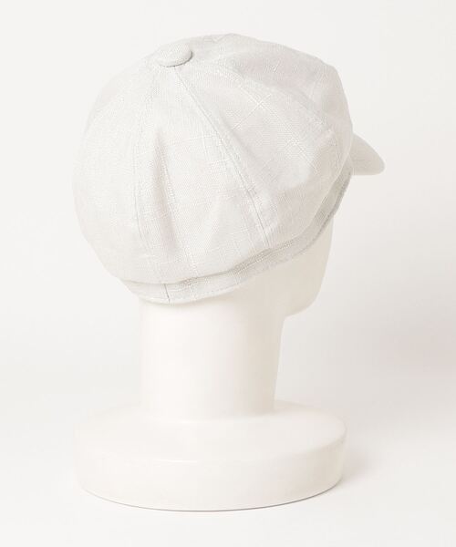 FUNALIVE（ファンアライブ）の「RUCCHE　スラブキャスケット（キャスケット・メンズ・アイボリー/ベージュ/ブラウン/グレー/ブラック・F）」の6枚目の写真