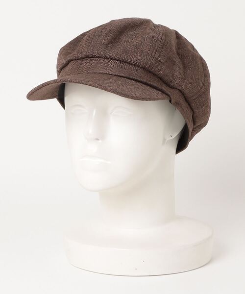 FUNALIVE（ファンアライブ）の「RUCCHE　スラブキャスケット（キャスケット・メンズ・アイボリー/ベージュ/ブラウン/グレー/ブラック・F）」の15枚目の写真