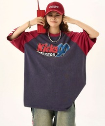 mushwear | American Retro Distressed Print T-shirt(Tシャツ/カットソー)