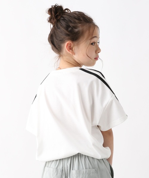 GLOBAL WORK(グローバルワーク)の「ヘビロッTEEワイドショート/123963(Tシャツ/カットソー・キッズ・ブラック/オフホワイト/グレー・160cm/150cm/140cm/130cm/120cm/170cm)」の6枚目の写真