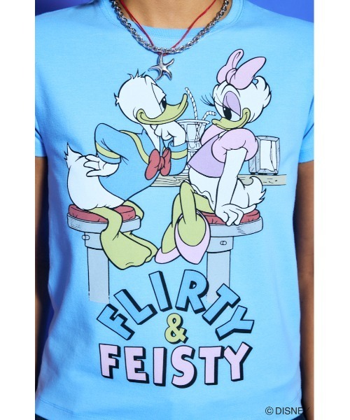Disney moussy Tシャツ Disney SERIES CREATED by MOUSSY | MD CLASSIC TINY Tシャツ