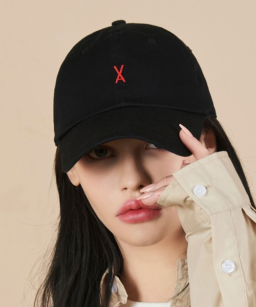 【セール】【VARZAR/バザール】Logo over fit Chino ball cap/ロゴオーバーフィットチノボールキャップ（キャップ）｜VARZAR（バザール）