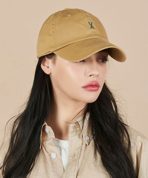 【セール】【VARZAR/バザール】Logo over fit Chino ball cap/ロゴオーバーフィットチノボールキャップ（キャップ）｜VARZAR（バザール）