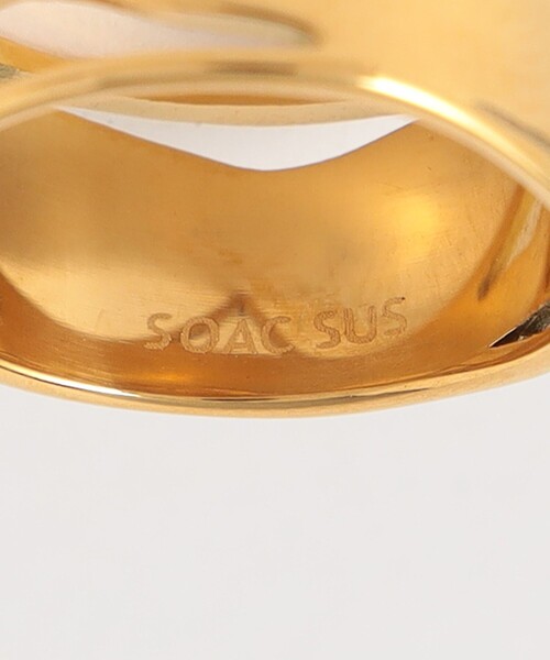 SOAC（ソーク）の「＜SOAC＞PUDDLE リング（リング・レディース・ゴールド・11）」の5枚目の写真