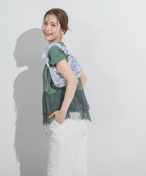 VICKY(ビッキー)の「【トレンドBAG】スパンコールハンドバッグ(ハンドバッグ・レディース・ホワイト/ピンク/シルバー系その他/ブラック・FREE)」の9枚目の写真