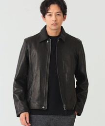 近年モデル BEAMS HEART ラムレザージャケット　Lサイズ Yahoo!オークション - 希少L ビームスハート【極上のラムレザー